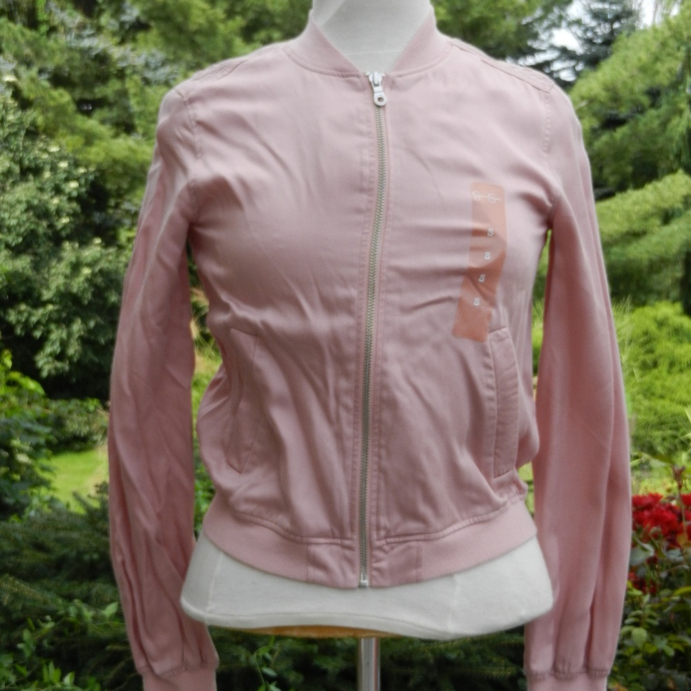 Jessica Simpson Rose Pink Bomber Jacket Shauna